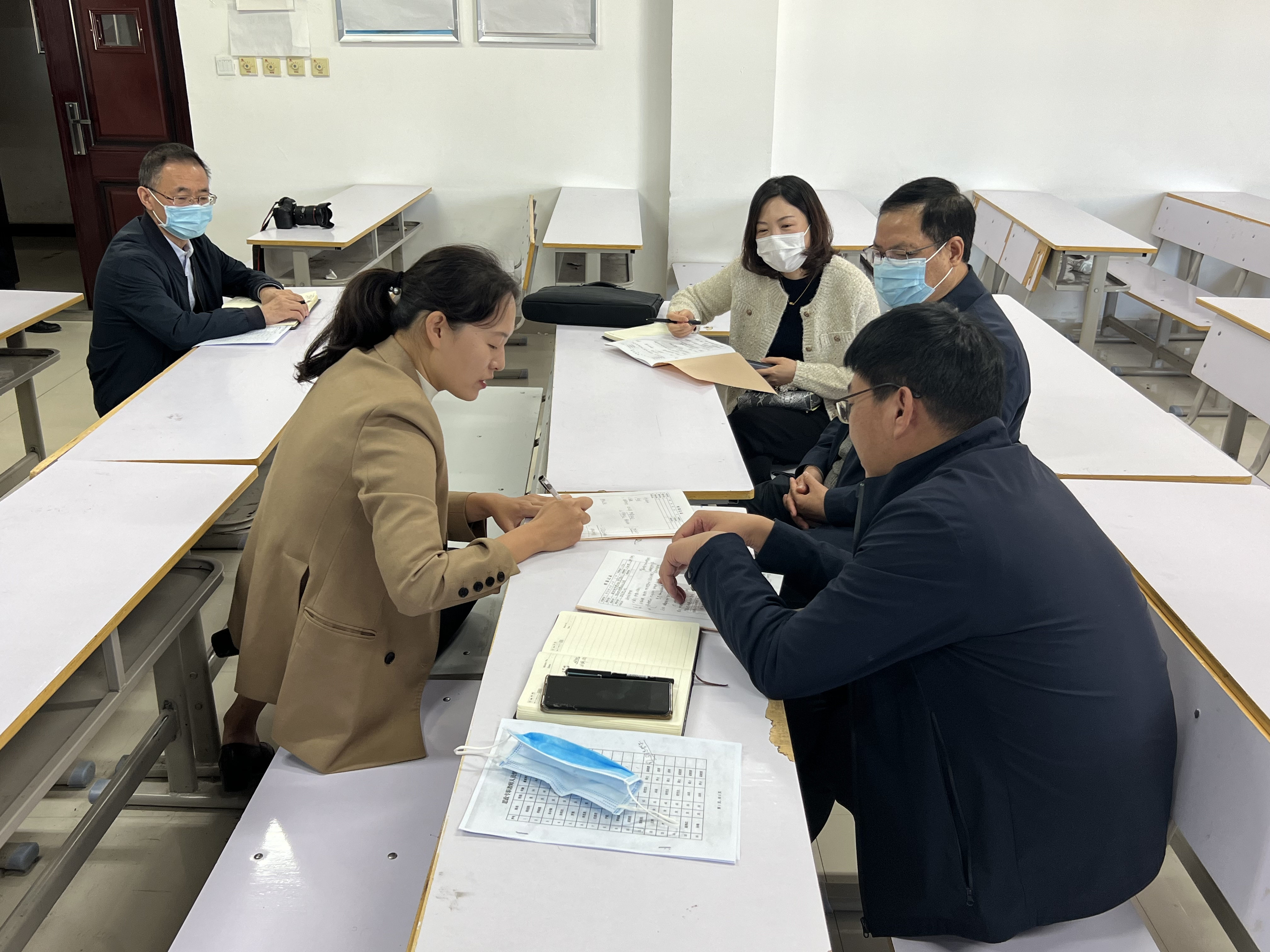省教育厅思政处来校调研指导思政课建设工作
