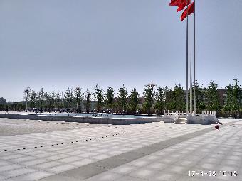 礼仪广场竣工后图片
